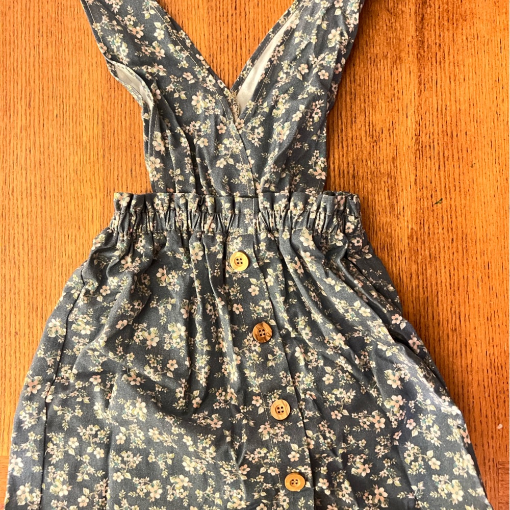 Zara pinafore toddler girl dress. Never worn.